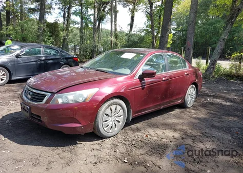 2010 Honda Accord 2.4 Lx z USA, uszkodzony, nr VIN 1HGCP2F30AA076322
